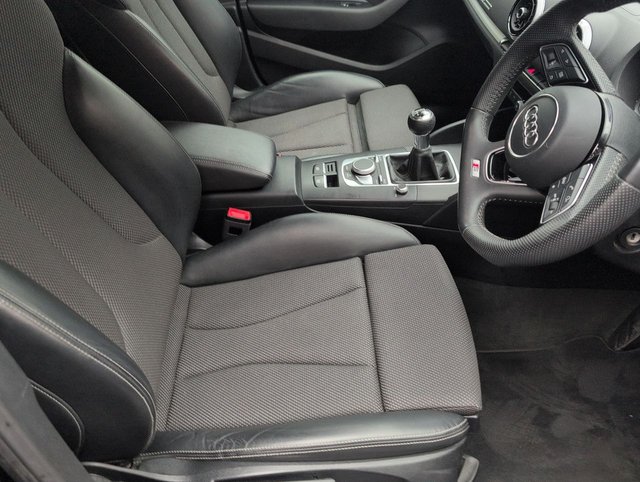 USED 2019 19 Audi A3 1.0 Tfsi 30 Black Edition Sportback 5dr Petrol Manual Euro 6 (s/S) (116 Ps) - Sat Nav + Cruise Control