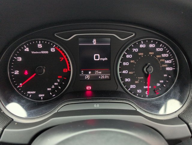 USED 2019 19 Audi A3 1.0 Tfsi 30 Black Edition Sportback 5dr Petrol Manual Euro 6 (s/S) (116 Ps) - Sat Nav + Cruise Control