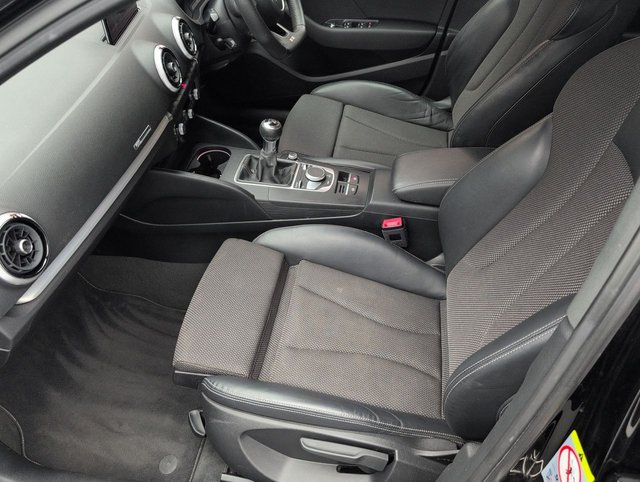 USED 2019 19 Audi A3 1.0 Tfsi 30 Black Edition Sportback 5dr Petrol Manual Euro 6 (s/S) (116 Ps) - Sat Nav + Cruise Control