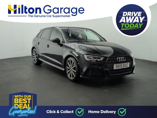 USED 2019 19 Audi A3 1.0 Tfsi 30 Black Edition Sportback 5dr Petrol Manual Euro 6 (s/S) (116 Ps) - Sat Nav + Cruise Control