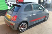 USED 2019 69 ABARTH 595 1.4 T-Jet Turismo 70th Hatchback 3dr Petrol Manual Euro 6 (165 bhp) FACTORY GLASS SUNROOF
