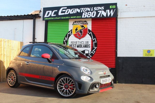 2019 69 Abarth 595 1.4 T-Jet Turismo 70th Hatchback 3dr Petrol Manual Euro 6 (165 bhp)