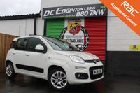 USED 2014 14 FIAT PANDA 0.9 TwinAir Lounge Hatchback 5dr Petrol Dualogic Euro 6 (s/s) (85 bhp) ONLY 19,000 MILES ELECTRIC SKYDOME SUNROOF