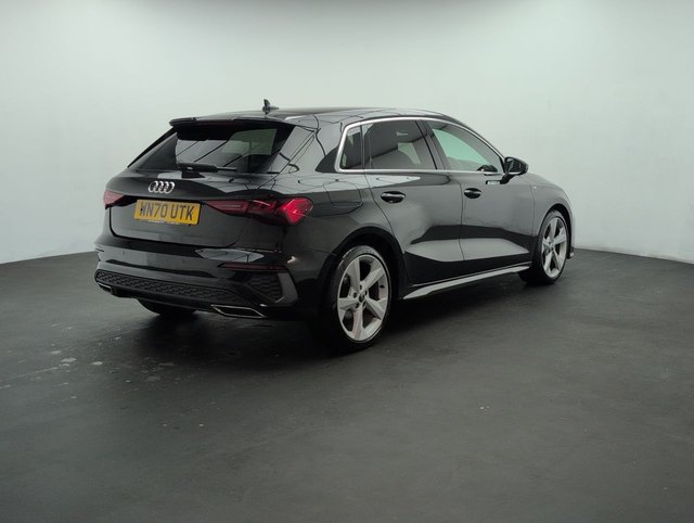 USED 2020 70 Audi A3 1.5 Tfsi 35 S Line Sportback 5dr Petrol S Tronic Euro 6 (s/S) (150 Ps) Hill Hold Assist+cruise Control