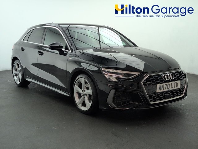 USED 2020 70 Audi A3 1.5 Tfsi 35 S Line Sportback 5dr Petrol S Tronic Euro 6 (s/S) (150 Ps) Hill Hold Assist+cruise Control