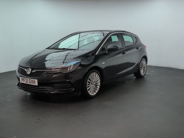 USED 2021 21 Vauxhall Astra 1.2 Turbo Elite Nav Premium Hatchback 5dr Petrol Manual Euro 6 (s/S) (145 Ps) - Sat Nav, Leather, Heated Seats