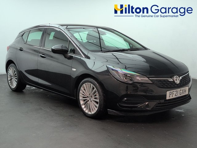 USED 2021 21 Vauxhall Astra 1.2 Turbo Elite Nav Premium Hatchback 5dr Petrol Manual Euro 6 (s/S) (145 Ps) - Sat Nav, Leather, Heated Seats