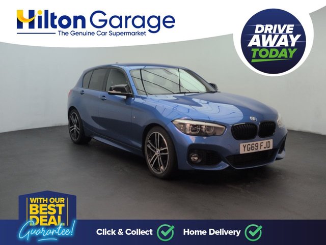 USED 2019 69 BMW 1 Series 1.5 118i Gpf M Sport Shadow Edition Hatchback 5dr Petrol Auto Euro 6 (s/S) (136 Ps) Dakota Leahter+bluetooth