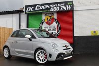 USED 2022 22 ABARTH 595 1.4 T-Jet Competizione Hatchback 3dr Petrol Manual Euro 6 (180 bhp) ONLY 16,000 MILES White ESSEESSE 17" Super Sport Alloy Wheels