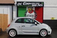 USED 2022 22 ABARTH 595 1.4 T-Jet Competizione Hatchback 3dr Petrol Manual Euro 6 (180 bhp) ONLY 16,000 MILES White ESSEESSE 17" Super Sport Alloy Wheels