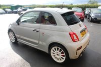 USED 2022 22 ABARTH 595 1.4 T-Jet Competizione Hatchback 3dr Petrol Manual Euro 6 (180 bhp) ONLY 16,000 MILES White ESSEESSE 17" Super Sport Alloy Wheels