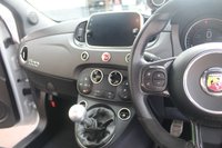 USED 2022 22 ABARTH 595 1.4 T-Jet Competizione Hatchback 3dr Petrol Manual Euro 6 (180 bhp) ONLY 16,000 MILES White ESSEESSE 17" Super Sport Alloy Wheels