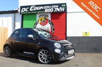 USED 2022 22 ABARTH 595 1.4 T-Jet Turismo Hatchback 3dr Petrol Manual Euro 6 (165 bhp) GREAT LOOKING SCORPIONE BLACK 595 TURISMO