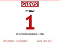 USED 2021 71 FORD TRANSIT COURIER 1.5 TDCi Trend Panel Van 5dr Diesel Manual L1 Euro 6 (75 ps) 1 OWNER/SERVICE HISTORY/EURO 6