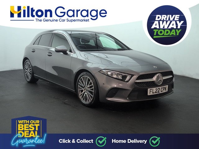 USED 2022 22 Mercedes-Benz A Class 1.3 A180 Sport Edition (executive) Hatchback 5dr Petrol 7g-Dct Euro 6 (s/S) (136 Ps) Bluetooth+air Conditioning