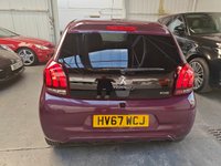 USED 2017 67 PEUGEOT 108 1.2 PureTech Allure Hatchback 5dr Petrol Manual Euro 6 (82 ps) 
