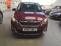 USED 2017 67 PEUGEOT 108 1.2 PureTech Allure Hatchback 5dr Petrol Manual Euro 6 (82 ps) 