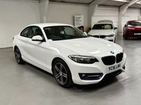USED 2016 16 BMW 2 SERIES 2.0 218d Sport Coupe 2dr Diesel Manual Euro 6 (s/s) (150 ps) 17" ALLOYS+REAR PARK+SAT NAV