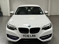 USED 2016 16 BMW 2 SERIES 2.0 218d Sport Coupe 2dr Diesel Manual Euro 6 (s/s) (150 ps) 17" ALLOYS+REAR PARK+SAT NAV