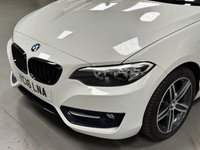 USED 2016 16 BMW 2 SERIES 2.0 218d Sport Coupe 2dr Diesel Manual Euro 6 (s/s) (150 ps) 17" ALLOYS+REAR PARK+SAT NAV