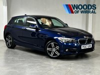 USED 2017 67 BMW 1 SERIES 1.5 118i Sport Hatchback 5dr Petrol Manual Euro 6 (s/s) (136 ps) 17" ALLOYS+REAR PARK+SAT NAV