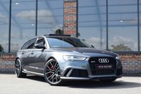 USED 2018 18 AUDI RS6 AVANT 4.0 TFSI V8 Performance Estate 5dr Petrol Tiptronic quattro Euro 6 (s/s) (605 ps) 1 OWNER / PAN ROOF / CARBON