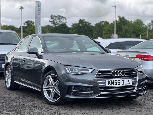 View our Audi A4 2.0 TDI ultra S line Saloon 4dr Diesel S Tronic Euro 6 (s/s) (190 ps)