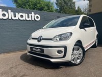 USED 2017 17 VOLKSWAGEN UP! 1.0 High up! Hatchback 5dr Petrol Manual Euro 6 (75 ps) Low Mileage, &pound;20 Tax, Over 60MPG, Insurance Group 5, Heated Seats, Tinted Windows, Heated Wingmirrors, Bluetooth, Bluetooth Audio, DAB, Air Con