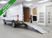USED 2018 68 FORD TRANSIT 350 2.0 EBL 105 BHP L2 MEDIUM ( REAR LOADING RAMP ) 2 OWNERS | LOADING RAMP | L2 MEDIUM !