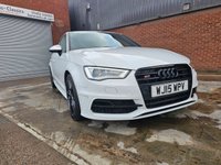 USED 2015 15 AUDI S3 2.0 TFSI Sportback 5dr Petrol S Tronic quattro Euro 6 (s/s) (300 ps) 7 Services, New MOT, 300PS Turbo