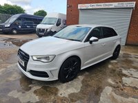 USED 2015 15 AUDI S3 2.0 TFSI Sportback 5dr Petrol S Tronic quattro Euro 6 (s/s) (300 ps) 7 Services, New MOT, 300PS Turbo