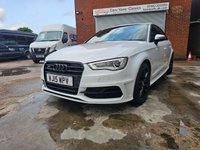 USED 2015 15 AUDI S3 2.0 TFSI Sportback 5dr Petrol S Tronic quattro Euro 6 (s/s) (300 ps) 7 Services, New MOT, 300PS Turbo