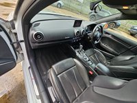 USED 2015 15 AUDI S3 2.0 TFSI Sportback 5dr Petrol S Tronic quattro Euro 6 (s/s) (300 ps) 7 Services, New MOT, 300PS Turbo