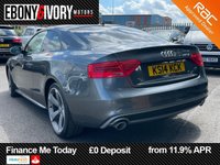 USED 2014 14 AUDI A5 3.0 TDI V6 Black Edition Coupe 2dr Diesel S Tronic quattro Euro 5 (s/s) (245 ps) FULL SERVICE HISTORY 2 KEYS BOOK PACK SERVICED AS REQUIRED AND 1 YEAR MOT WITHIN THE SALE