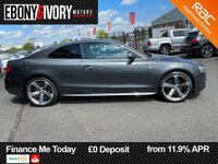 USED 2014 14 AUDI A5 3.0 TDI V6 Black Edition Coupe 2dr Diesel S Tronic quattro Euro 5 (s/s) (245 ps) FULL SERVICE HISTORY 2 KEYS BOOK PACK SERVICED AS REQUIRED AND 1 YEAR MOT WITHIN THE SALE