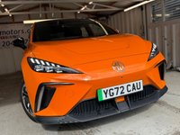 USED 2022 72 MG Mg4 64kWh Trophy Long Range Hatchback 5dr Electric Auto (203 ps)+1 FORMER KEEPER+2 KEYS+MEDIA+APPS+DIDGITAL DASH+PARK CONTROL+CLIMATE+HALF LEATHER SEATS+PRIVACY GLASS 2 KEYS+1 FORMER KEEPER+CLIMATE+2 CABLES+HALF LEATHER SEATS+MEDIA+BLUETOOTH+APPS+PARK CONTROL+NAV+LONG RANGE MODEL+ALLOYS+CRUISE+HEATED FRONT SEATS+HPI CLEAR