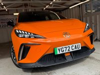 USED 2022 72 MG Mg4 64kWh Trophy Long Range Hatchback 5dr Electric Auto (203 ps)+1 FORMER KEEPER+2 KEYS+MEDIA+APPS+DIDGITAL DASH+PARK CONTROL+CLIMATE+HALF LEATHER SEATS+PRIVACY GLASS 2 KEYS+1 FORMER KEEPER+CLIMATE+2 CABLES+HALF LEATHER SEATS+MEDIA+BLUETOOTH+APPS+PARK CONTROL+NAV+LONG RANGE MODEL+ALLOYS+CRUISE+HEATED FRONT SEATS+HPI CLEAR