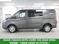 USED 2021 21 FORD TRANSIT CUSTOM 320 2.0 EBL 130 BHP SWB LIMITED 6 SEATER CREWCAB ( NO VAT ! ) 1 OWNER | 6 SEATS | DEALER SERVICED | NO VAT