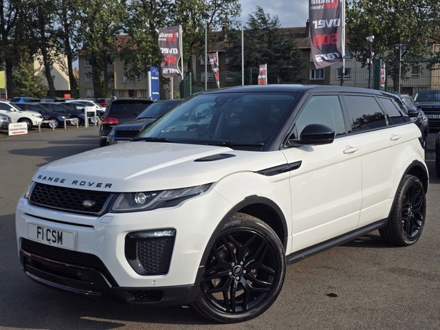 2015 65 LAND ROVER RANGE ROVER EVOQUE 2.0 TD4 HSE Dynamic SUV 5dr Diesel Manual 4WD Euro 6 (s/s) (180 ps) A REALLY BEAUTIFUL ADDITION FINISHED IN EVER POPULAR WHITE PAINT+DIESEL+SERVICE HISTORY+ULEZ COMPLIANT+SANTORINI BLACK PAINTED ROOF WITH SPOILER+PRIVACY GLASS+4 WHEEL DRIVE WITH ACTIVE DRIVELINE+LANE ASSIST+AUTONOMOUS EMERGENCY BREAKING+FULL LEATHER INTERIOR+SATELLITE NAVIGATION+PARK ASSIST+CLIMATE CONTROL+20 INCH ALLOY WHEELS+COST NEW &pound;42395 MAKING THIS USED VEHICLE AMAZING VALUE AT OUR LOW PRICE+1 FULL YEARS MOT PRIOR TO COLLECTION+CALL NOW TO ARRANGE A VIEWING!!!!!!!!!!!!!!!!!!!!!!!!!!!!!!!!!