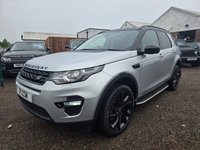 USED 2016 16 LAND ROVER DISCOVERY SPORT 2.0 TD4 HSE Black SUV 5dr Diesel Auto 4WD Euro 6 (s/s) (180 ps) A LOVELY ADDITION TO OUR HUGE DISCOVERY SPORT SELECTION+SERVICE HISTORY+7 SEATER+DIESEL+AUTOMATIC+PRIVACY GLASS+FULL PANORAMIC GLASS ROOF+FULL LEATHER INTERIOR+SATELLITE NAVIGATION+PARK ASSIST+CLIMATE CONTROL+20 INCH ALLOY WHEELS+COST NEW &pound;41535 MAKING THIS VEHICLE AMAZING VALUE AT OUR LOW PRICE+CALL NOW TO SPEAK WITH ONE OF OUR EXPERIENCED SALES TEAM AND ARRANGE A VIEWING+READY TO DRIVE AWAY TODAY!!!!!!!!!!!!!!!!!!!!!!!!!!!!!!!!!!!!