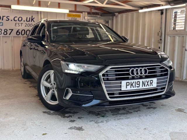 2019 19 AUDI A6 AVANT 2.0 TDI 40 Sport Estate 5dr Diesel S Tronic Euro 6 (s/s) (204 ps)+1 FORMER KEEPER+2 KEYS+FSH+MEDIA+NAVIGATION+BLUETOOTH+CLIMATE+PARK CONTROL+PRIVACY 2 KEYS+1 FORMER KEEPER+FSH+NAV+FULL LEATHER SEATS+BLUETOOTH+MEDIA+CLIMATE+PRIVACY+ALLOYS+CRUISE+PARKING SENSORS+HEATED FRONT SEATS+HPI CLEAR