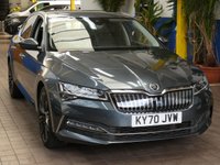 USED 2020 70 SKODA SUPERB 1.4 TSI iV 13kWh SE L Hatchback 5dr Petrol Plug-in Hybrid DSG Euro 6 (s/s) (218 ps) STUNNING EXAMPLE SAT NAV LEATHER HEATED SEATS REAR VIEW CAMERA CRUISE CONTROL PARKING SENSRS 1 OWNER SKODA SERVICE 4 SERVICES TO 47K MILES WARRANTY