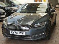 USED 2020 70 SKODA SUPERB 1.4 TSI iV 13kWh SE L Hatchback 5dr Petrol Plug-in Hybrid DSG Euro 6 (s/s) (218 ps) STUNNING EXAMPLE SAT NAV LEATHER HEATED SEATS REAR VIEW CAMERA CRUISE CONTROL PARKING SENSRS 1 OWNER SKODA SERVICE 4 SERVICES TO 47K MILES WARRANTY