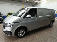 USED 2021 70 VOLKSWAGEN TRANSPORTER 2.0 TDI T28 Highline Panel Van 5dr Diesel Manual FWD LWB High Roof Euro 6 (s/s) (150 ps) AIR CON ANDROID APPLE CARPLAY PARKING SENSORS PLYLINED BULKHEAD INTERNAL SHELVING 1 OWNER SERVICE HISTORY WARRANTY