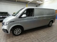 USED 2021 70 VOLKSWAGEN TRANSPORTER 2.0 TDI T28 Highline Panel Van 5dr Diesel Manual FWD LWB High Roof Euro 6 (s/s) (150 ps) AIR CON ANDROID APPLE CARPLAY PARKING SENSORS PLYLINED BULKHEAD INTERNAL SHELVING 1 OWNER SERVICE HISTORY WARRANTY
