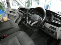 USED 2021 70 VOLKSWAGEN TRANSPORTER 2.0 TDI T28 Highline Panel Van 5dr Diesel Manual FWD LWB High Roof Euro 6 (s/s) (150 ps) AIR CON ANDROID APPLE CARPLAY PARKING SENSORS PLYLINED BULKHEAD INTERNAL SHELVING 1 OWNER SERVICE HISTORY WARRANTY