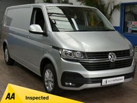 USED 2021 70 VOLKSWAGEN TRANSPORTER 2.0 TDI T28 Highline Panel Van 5dr Diesel Manual FWD LWB High Roof Euro 6 (s/s) (150 ps) AIR CON ANDROID APPLE CARPLAY PARKING SENSORS PLYLINED BULKHEAD INTERNAL SHELVING 1 OWNER SERVICE HISTORY WARRANTY