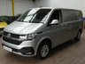 USED 2021 70 VOLKSWAGEN TRANSPORTER 2.0 TDI T28 Highline Panel Van 5dr Diesel Manual FWD LWB High Roof Euro 6 (s/s) (150 ps) AIR CON ANDROID APPLE CARPLAY PARKING SENSORS PLYLINED BULKHEAD INTERNAL SHELVING 1 OWNER SERVICE HISTORY WARRANTY
