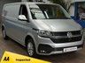 USED 2021 70 VOLKSWAGEN TRANSPORTER 2.0 TDI T28 Highline Panel Van 5dr Diesel Manual FWD LWB High Roof Euro 6 (s/s) (150 ps) AIR CON ANDROID APPLE CARPLAY PARKING SENSORS PLYLINED BULKHEAD INTERNAL SHELVING 1 OWNER SERVICE HISTORY WARRANTY