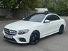 USED 2017 67 MERCEDES-BENZ E-CLASS 2.0 E200d AMG Line (Premium) Saloon 4dr Diesel G-Tronic+ Euro 6 (s/s) (150 ps) 